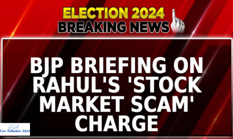 Charges Stock Market; BJP Responds with "5th Largest Economy"