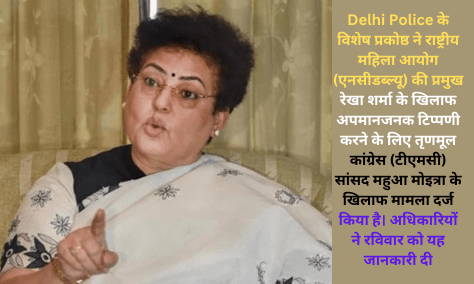 Delhi Police on NCW Chief Rekha Sharma